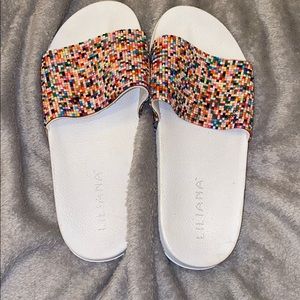 Multiple colors white slides